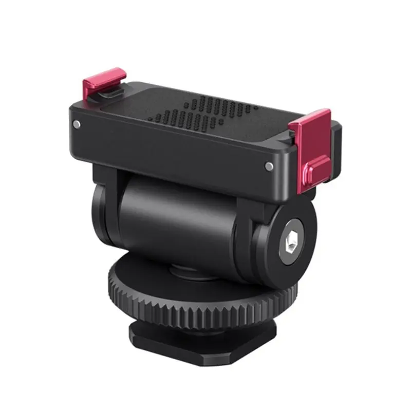 Фото Крепление OA27 Quick Release Cold Shoe с винтом 1/4 дюйма для DJI Action 6/Nano, магнитный адаптер для крепления на штатив 180° °   Регулировка наклона №1