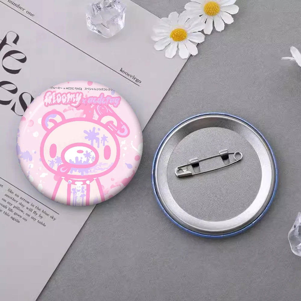 

Круглый значок G-gloomy Медведь 25x25 мм