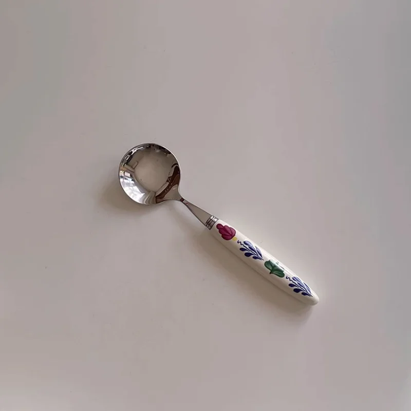 

Набор столовых приборов AhunderJiaz с керамической ручкой