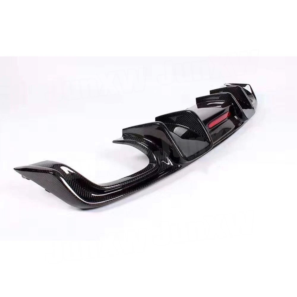 Задний бампер из углеродного волокна спойлер диффузор для Audi A3 Sline S3 Hatchback Sportback 2017