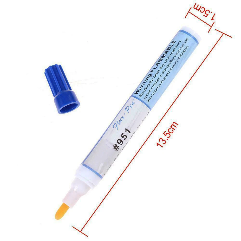 

Non-adhesive Residue Organic Flux Pens 10ml Pen Tip 4Pcs 951 Soldering Computer For Automotive For PCB & Solar Cells