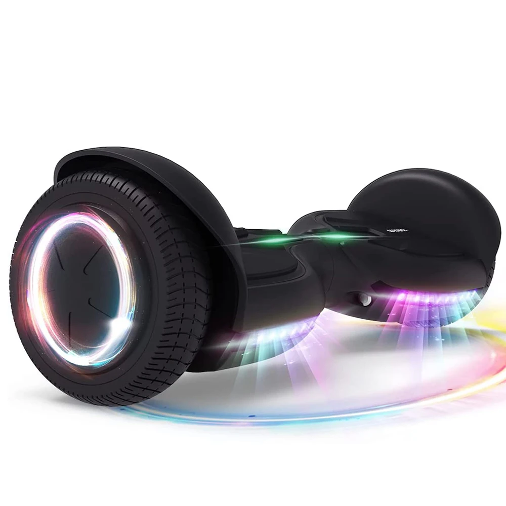 

Tomoloo CE UL certification motor smart APP two 2 wheel 6.5 Inch self balancing hover board with music bluetooth palying