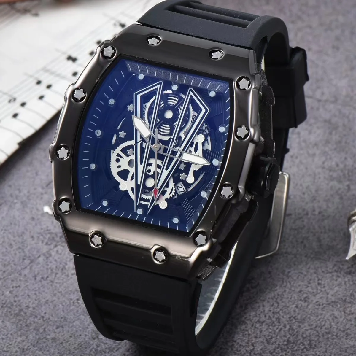 

2023 New Mens Watches LIGE Top Brand Luxury Leather Casual Quartz Watch Men's Sport Waterproof Clock Watch Relogio Masculino+Box