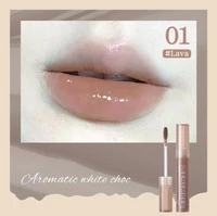 leemember lava chocolate lip gloss series lip glaze moisturize tint women beauty makeup cosmetics