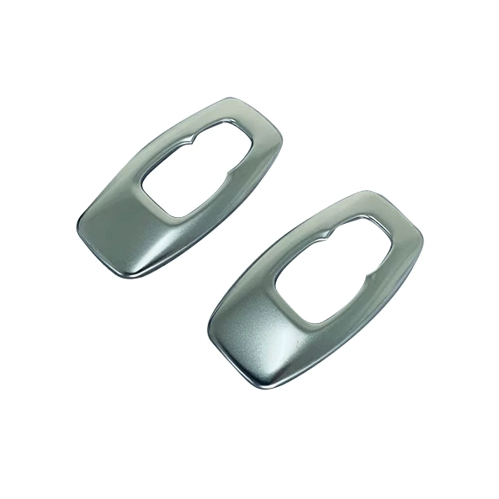 Автомобильная Матовая Серебристая Наклейка из нержавеющей стали для интерьера и