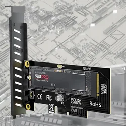 Адаптер для установки SSD M.2 (NVMe) в слот PCI-E 2.0/3.0/4.0