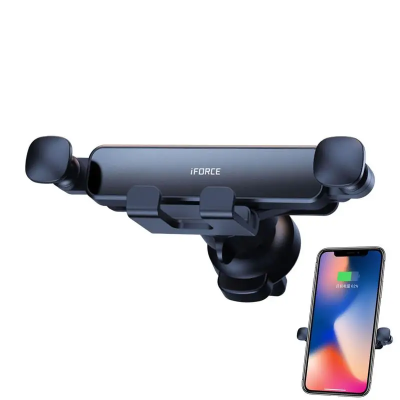 

Автомобильный держатель для телефона на вентиляционное отверстие, универсальный держатель для телефона на вентиляционное отверстие, вращ...