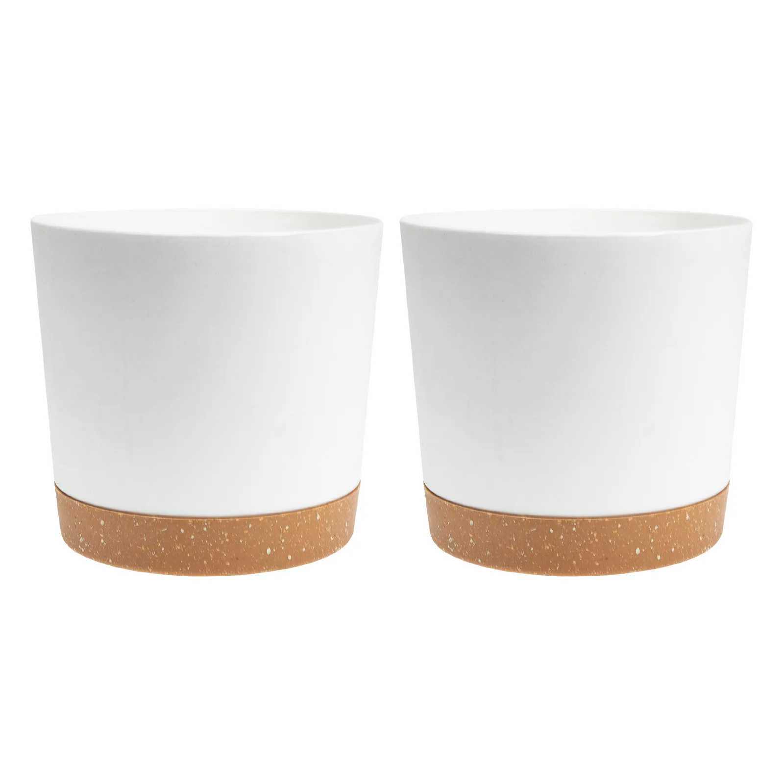 

2pcs Flower Planting Pots Indoor Plants Flowerpots Planting Pots for Home Dorm