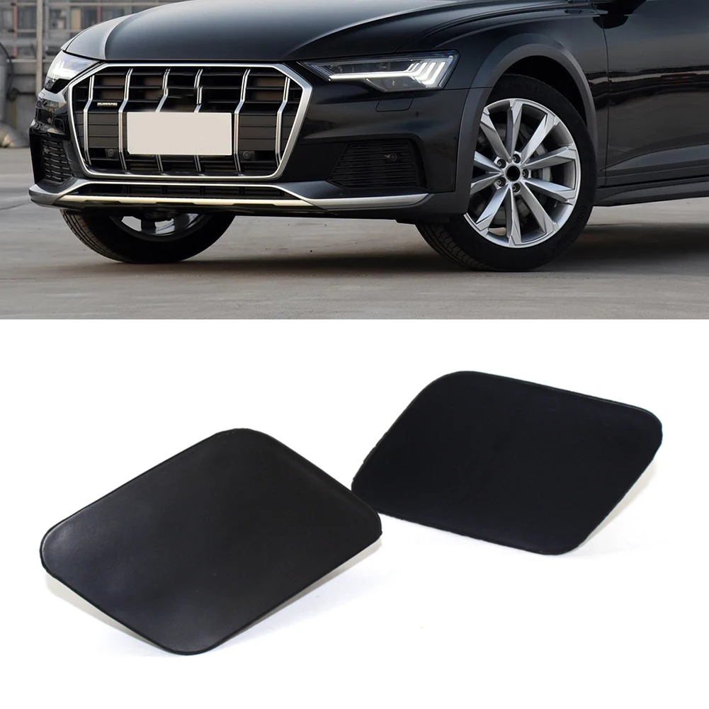 

2Pcs Car Headlight Headlamp Washer Cover Auto Accessories For Audi A6 C5 2002 2003 2004 2005 Facelif 4B0 955 275 D 4B0 955 276 D