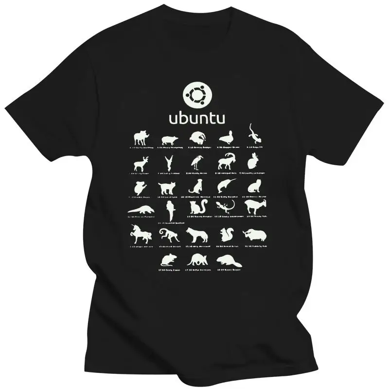 

Мужская одежда, футболки с вырезом лодочкой и принтом Ubuntu Linux