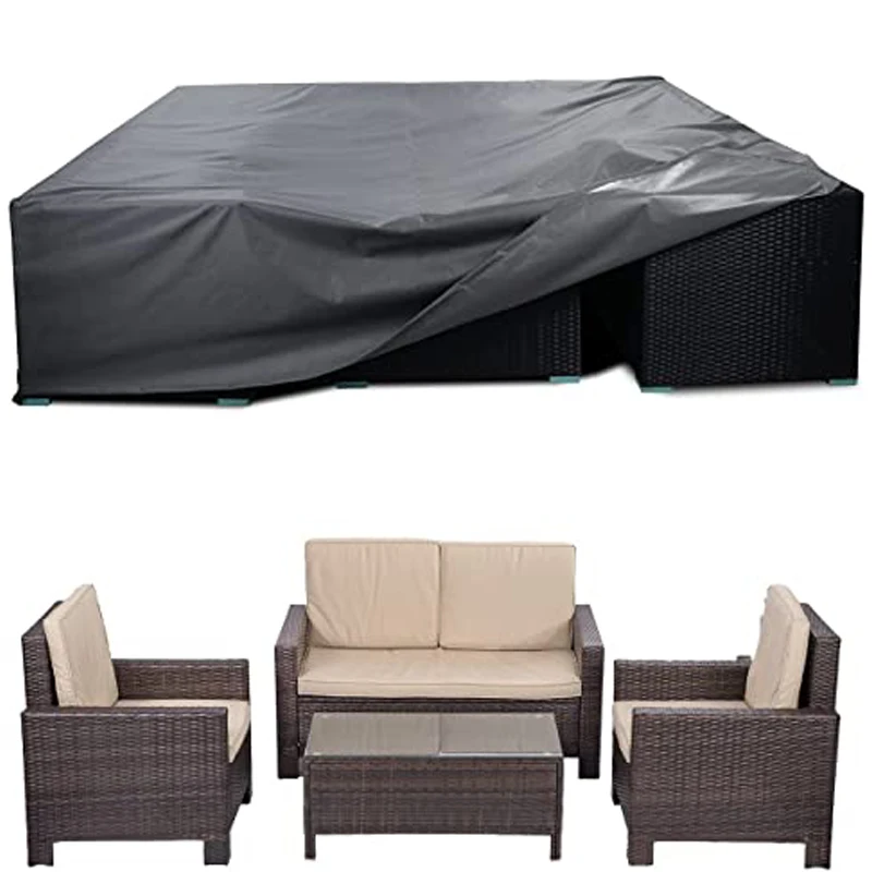 

88" x 58" x 28" Outdoor patio furniture set is waterproof and durable