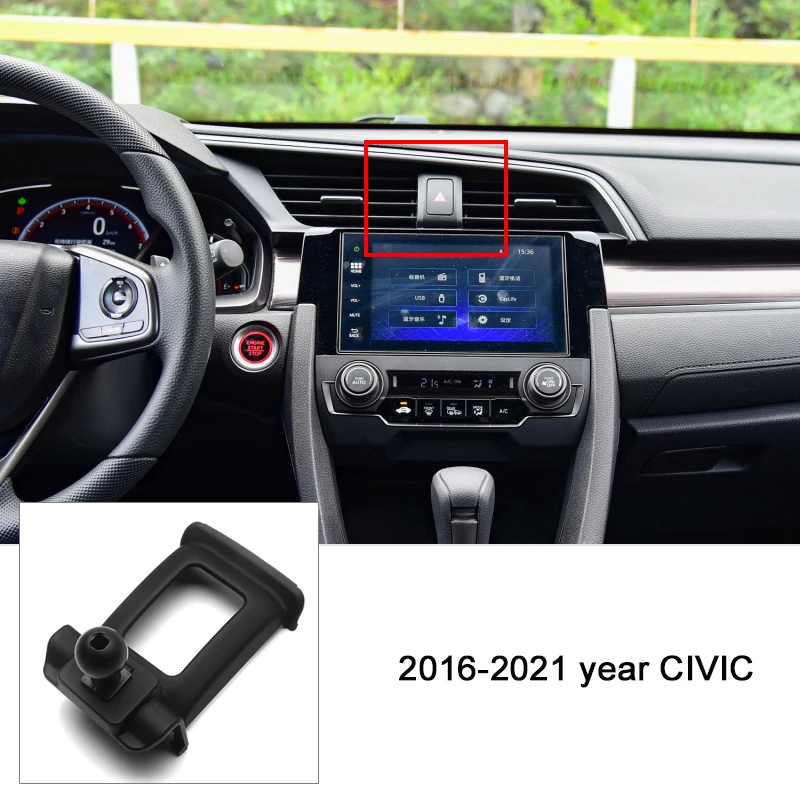 

Специальный держатель для телефона Ushilife, кронштейны для Honda Civic КНР XRV CRV Avancier Fit Odyssey 2018 2019 2020 2021 2022