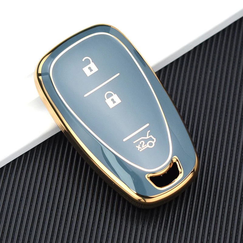 

Чехол для автомобильного ключа для Chevrolet Cruze Spark Sonic Camaro Volt Bolt Trax Malibu Onix Equinox Orlando Blazer Подарочная оболочка Fob