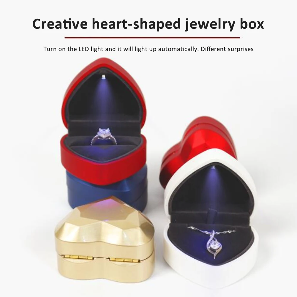 

Easy To Carry Packing Box Protect Jewelry From Wear And Tear. Pendant Box Waterproof And Wear-resista Easy To Clean. Ring Box