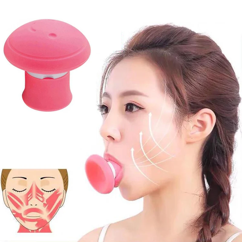 Jaw Exerciser Ball Face-lift Fitness Accessories Double Chin Reducer Face Lift Neck Muscle Silica Gel Trainer for Men Women