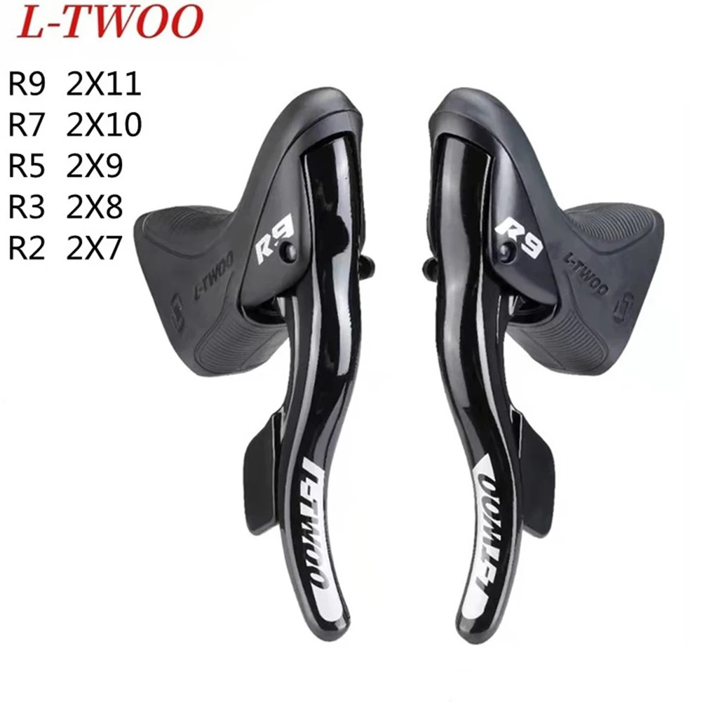 

LTWOO R2/R3/R5/R7/R9 2x7/2x8/2x9/2x10/2x11 Speed Road Bike Shifters Lever Brake Road Bicycle Compatible For Shimano Derailleur