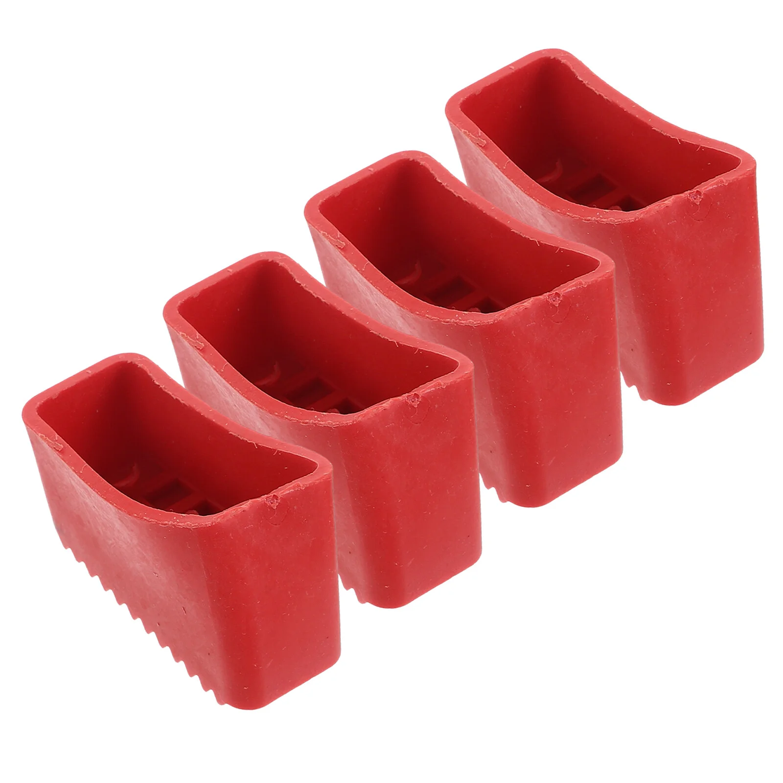 

4 Pcs Hairpin Ladder Feet Mats Accessories Protective Covers Furniture Pads Protectors Non-slip Non-skid Floor