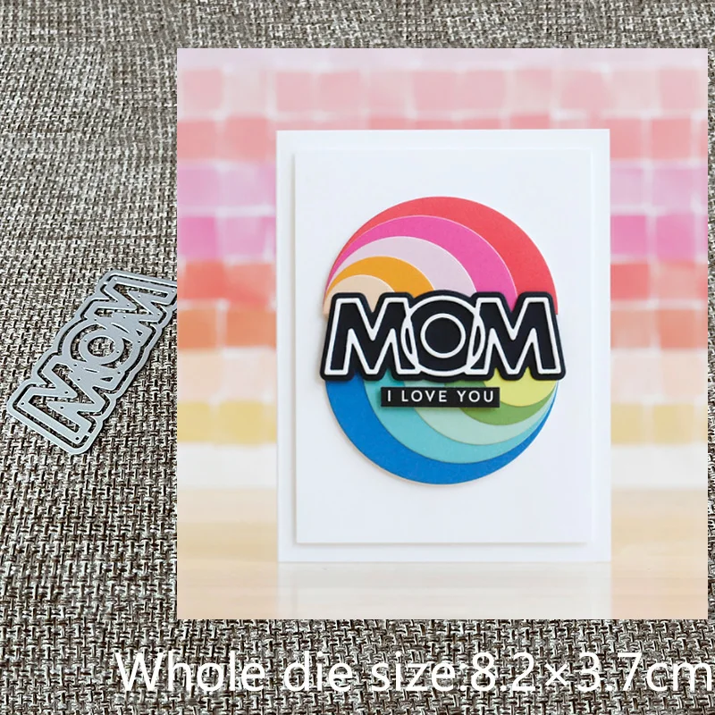 

Новый дизайн, металлический трафарет, пресс-формы, украшение для мамы, высечки для альбома, бумаги, тиснения