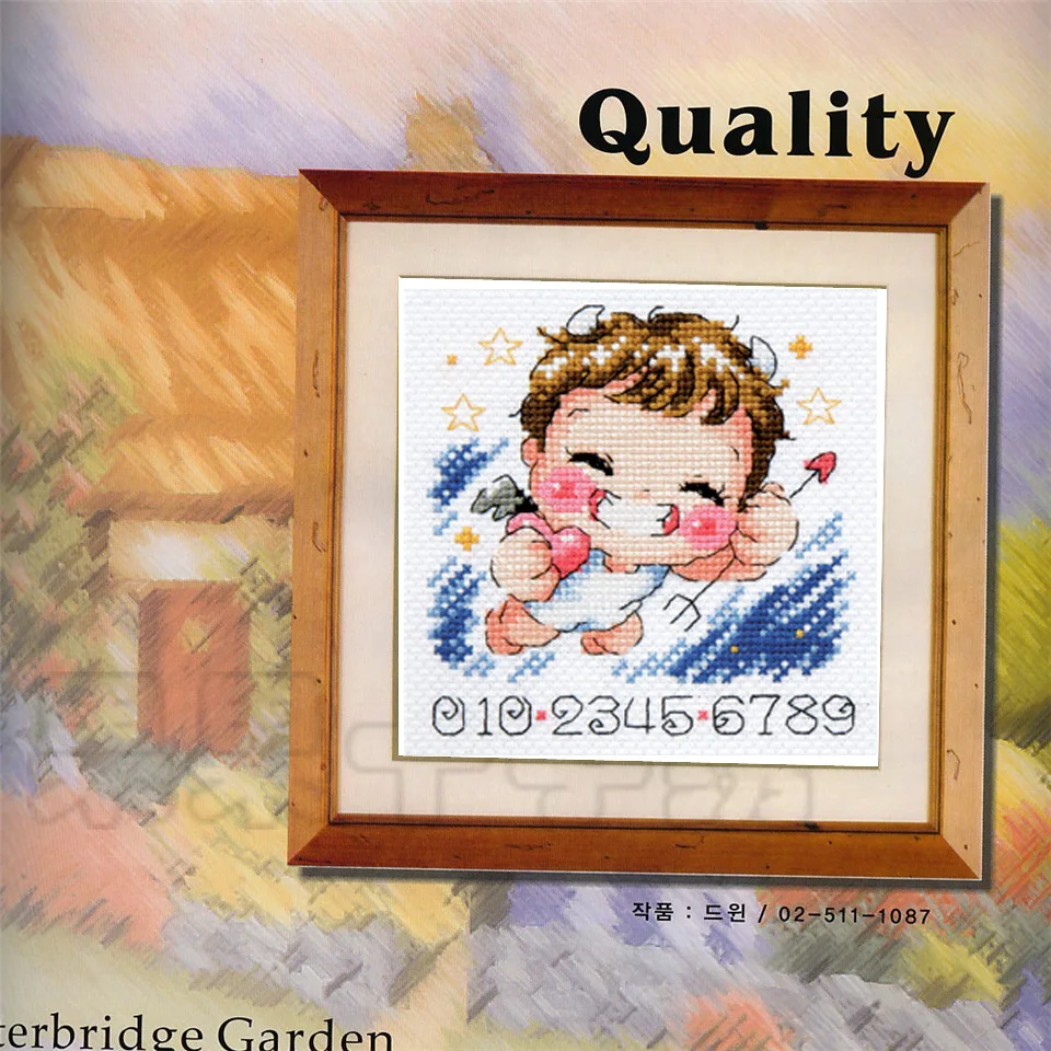 

Cross Stitch Set Chinese Cross-stitch Kit Embroidery Needlework Craft Packages Cotton Fabric Floss New Designs EmbroideryG4117