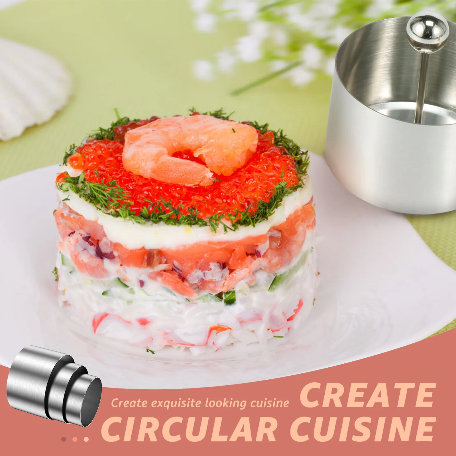 Экологичная круглая форма Onigiri 3 шт. для изготовления рисовых шариков инструменты