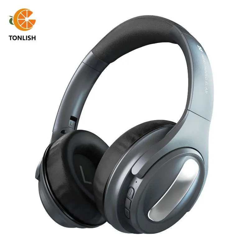 

TONLISH EL-A3I ANC Bluetooth Wireless Headset Foldable Hi-Fi Sound HD Call Deep Bass Headset with Microphone Handfree For PC/PS4