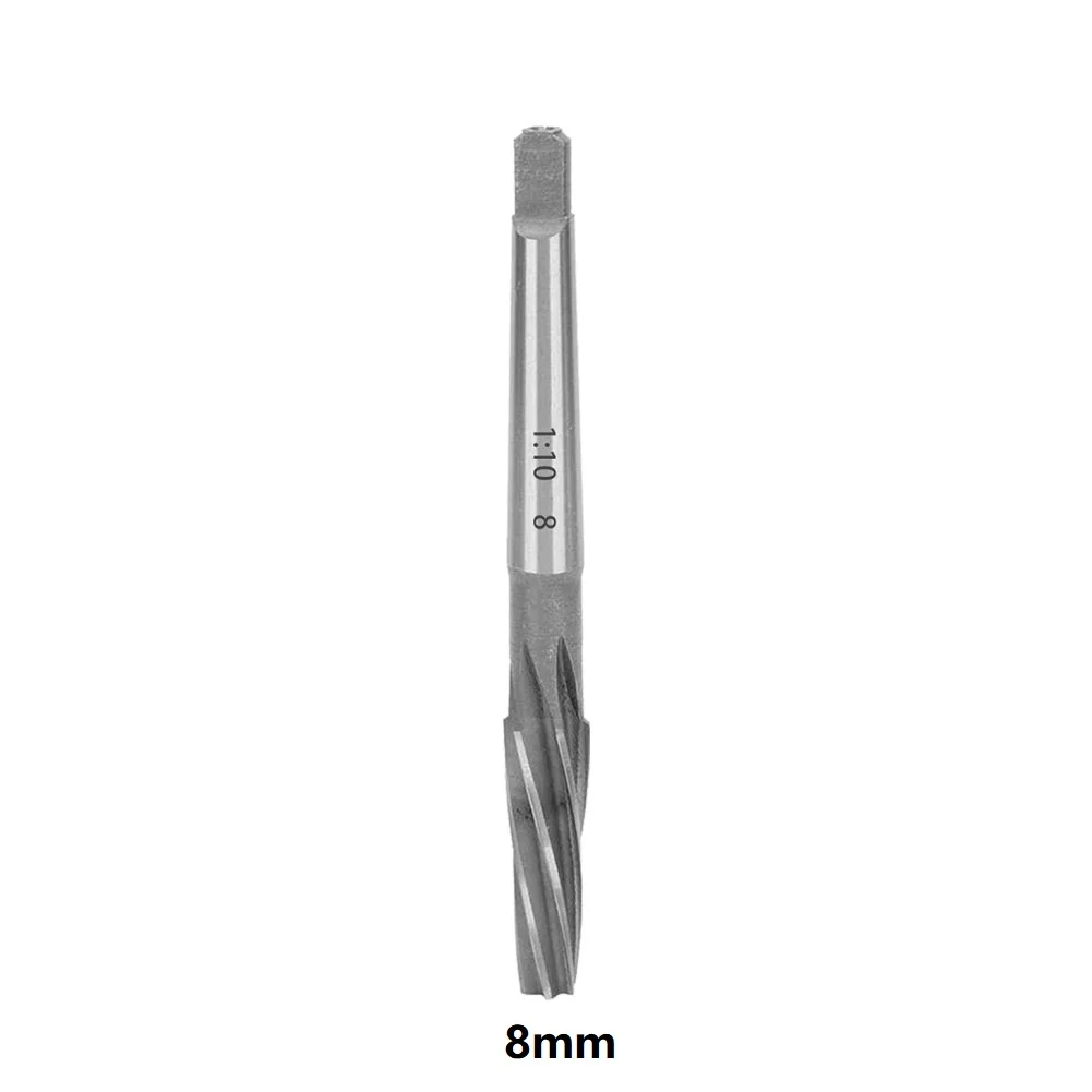 

1PC Taper Reamer Tapered Chucking Reamers Spiral Reamer 1:10 Taper HSS Hand Reamer Cutter Tool Hand Tool 8/10/12/14