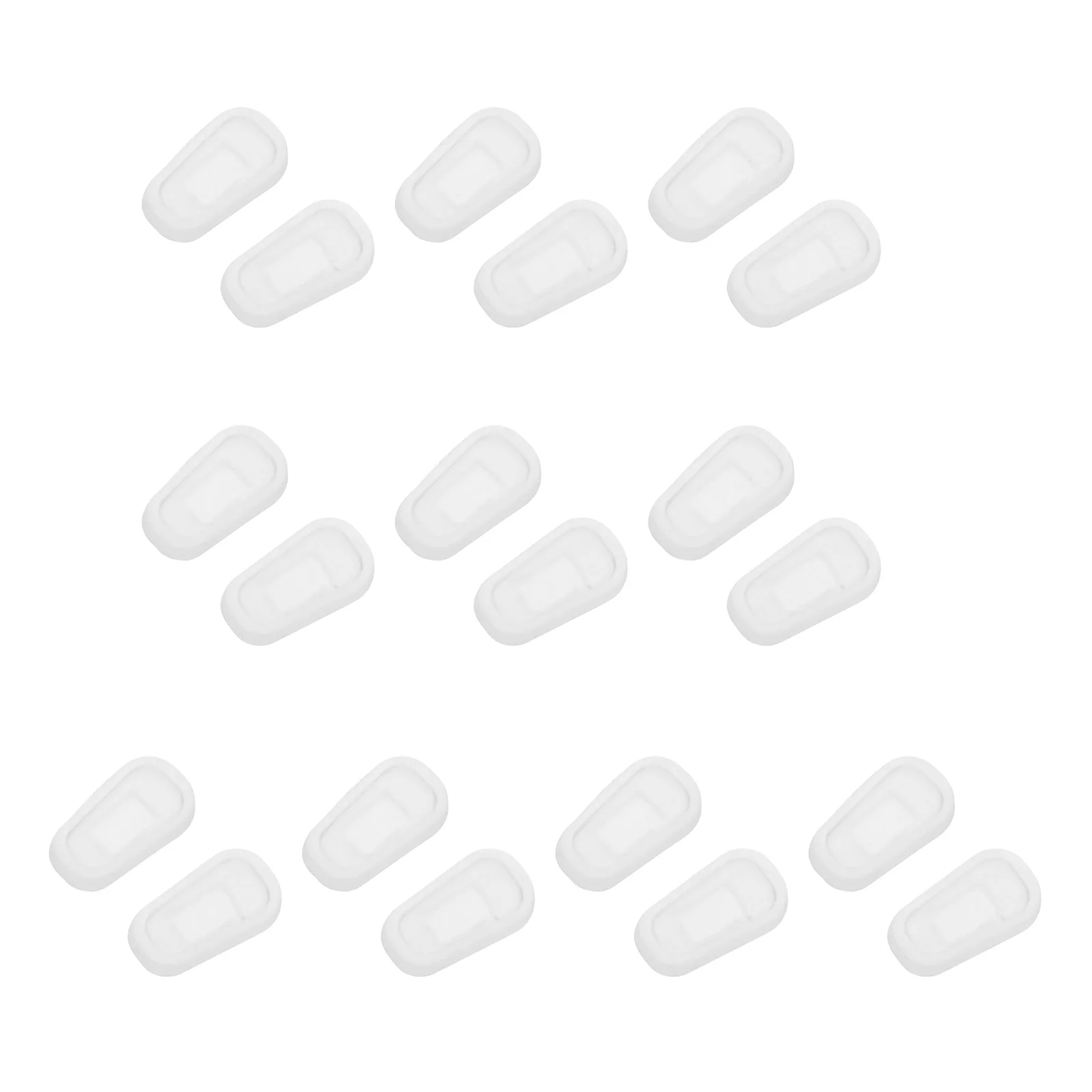 

Nose Pads Glasses Eyeglass Pad Chamber Air Accessories Noneyeglassesreplacement Thin Siliconesunglasses Comfortable Cushions