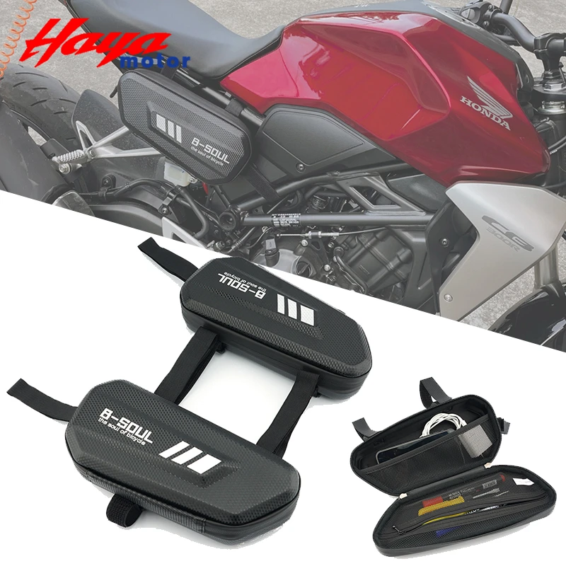 

For HONDA Forza 350 750 Forza350 Forza750 Free Fast Shipping Motorcycle Accessories Waterproof Triangle Side Bag Package