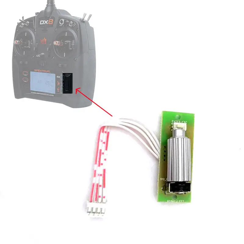 

Роликовая переключатель пластина прокрутки для RC Hobbyking SPEKTRUM DX8 DX7 Storm I6S передатчик