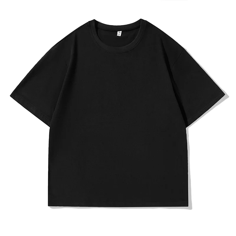 

Trendy Male Da Fashion Brand Heavy230Grams 100%Cotton Solid ColorTT-shirt 372111