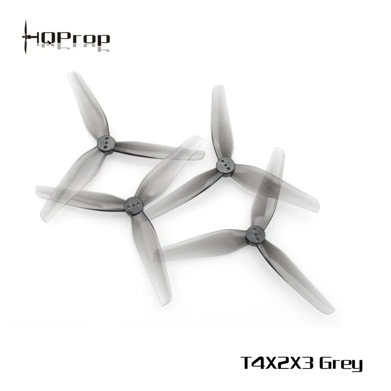 

10Pairs 20PCS HQPROP T4X2X3 4X2X3 4020 3-Blade PC Propeller for RC FPV Freestyle 4inch Toothpick Micro Long Range LR Drones