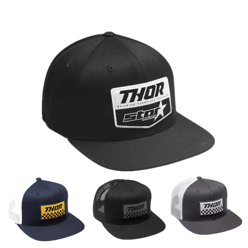 

2022 Star Racing Motocross HAT Motorcycle Snapback 4 Color Mountain Bike Moto Cap