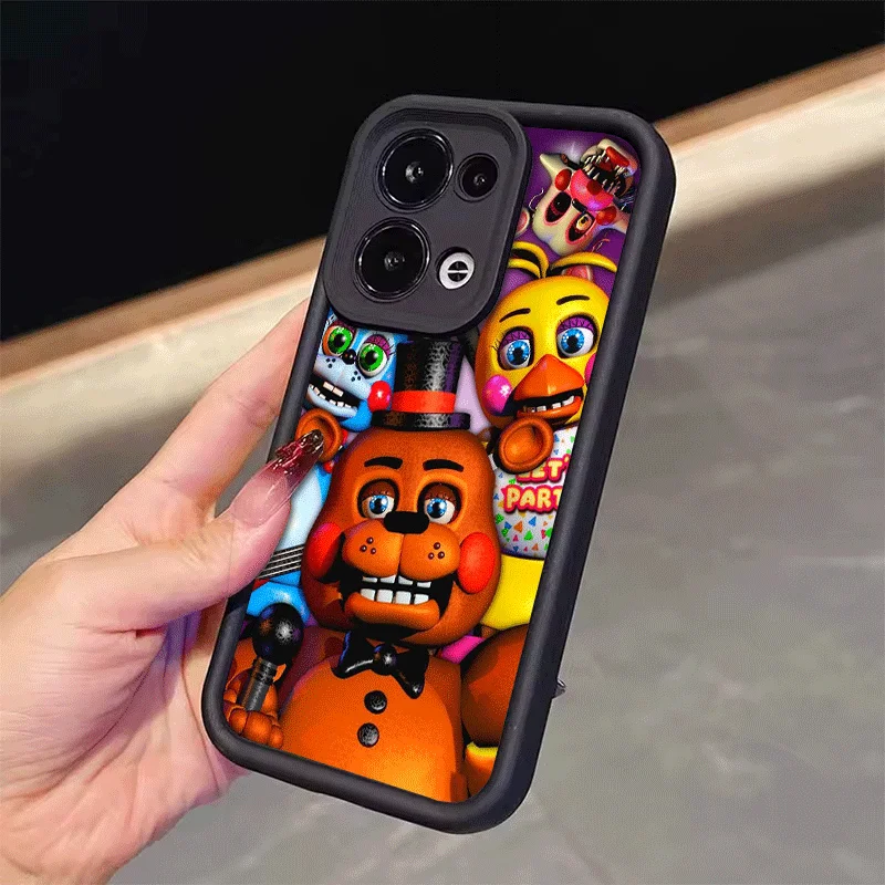 Фото Противоударный силиконовый чехол Five N-Nights At F-Freddys для Xiaomi Redmi Note 12 13 14 15 Pro Plus 12S 11S 10S 4G 11T 5G №2