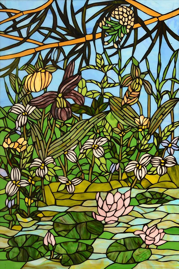 

Витражная пленка для окна Yesmet