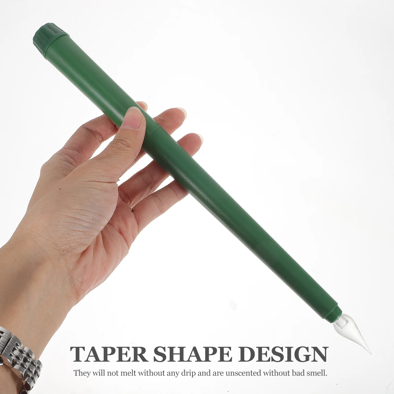 Цветные фонари Беспламенные конические свечи Поддельные светодиодные