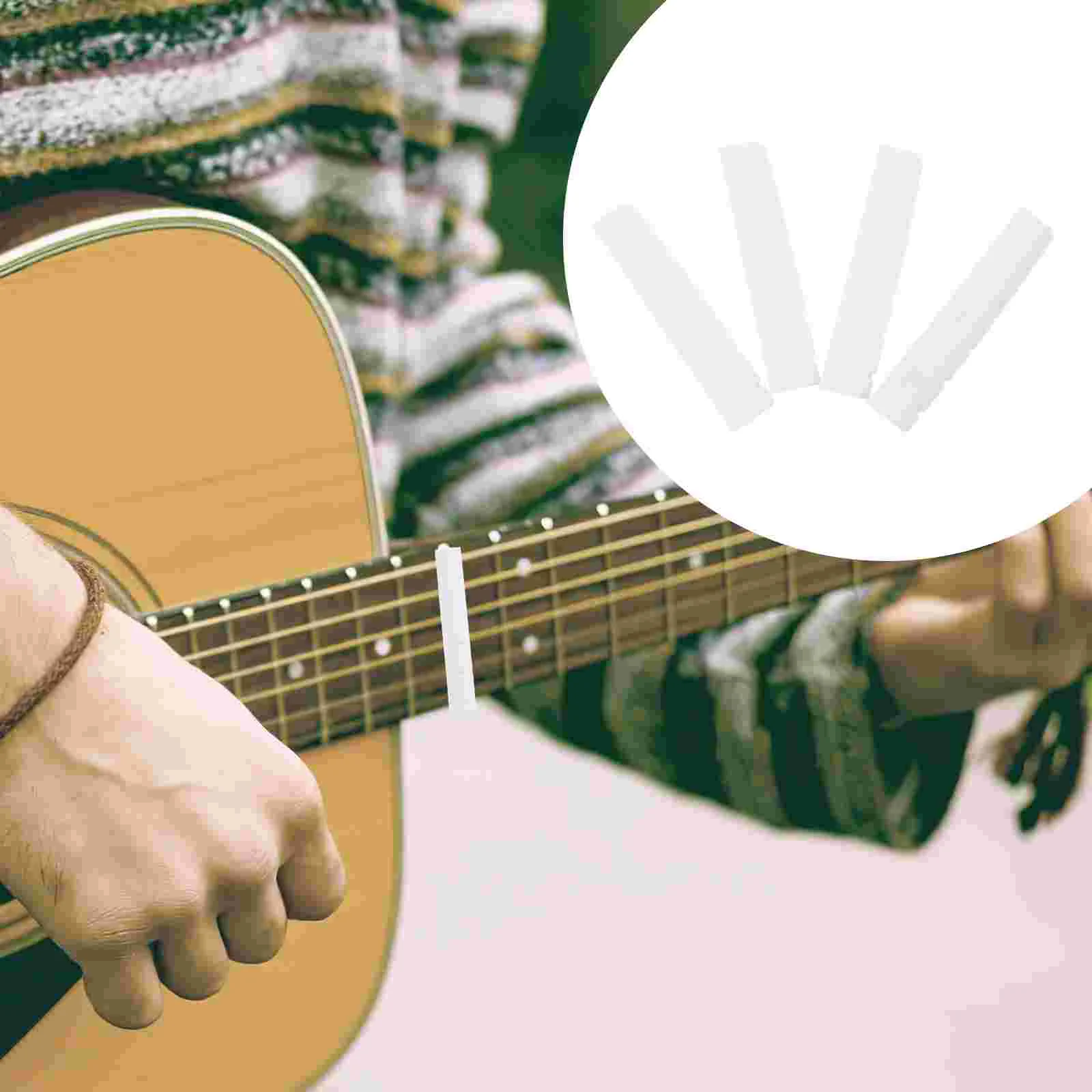 

Guitar String Nut Accessories Bridge Nuts Support Saddles Bone Upper Parts