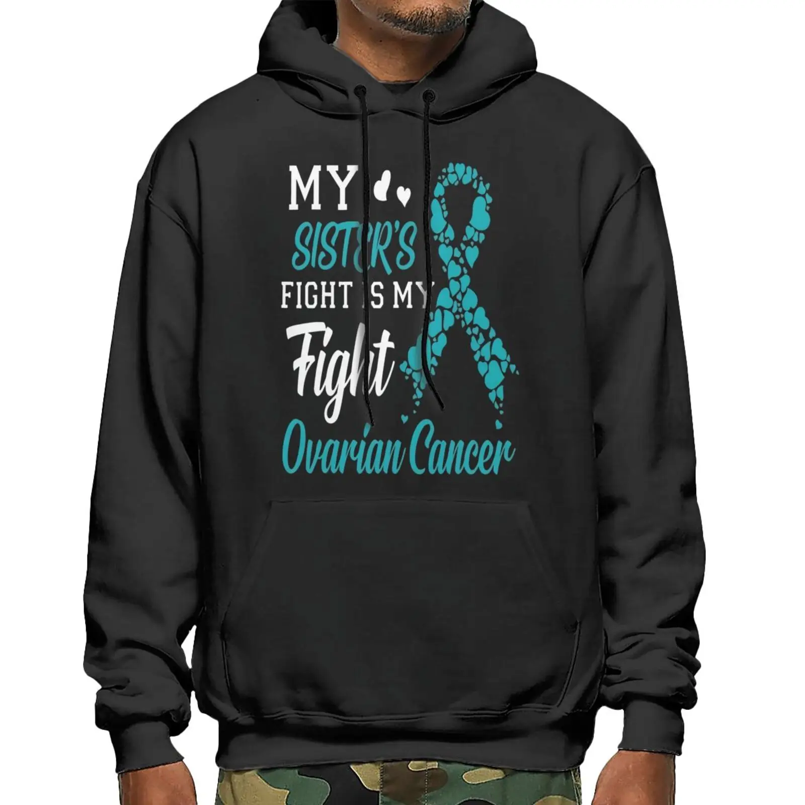 

Свитеры для мужчин и женщин, толстовки с капюшоном и надписью «My Sister Is My Fight худи»