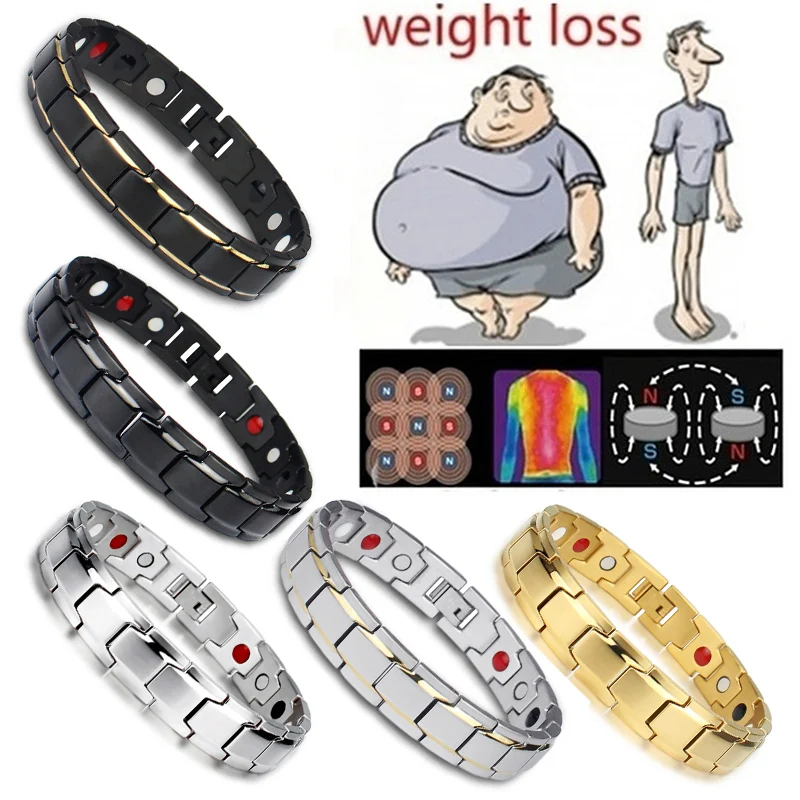 

Health Care Magnetic Bracelet Weight Loss Anti-Fatigue Therapy Bracelets for Men Women Arthritis Pain Relief Energy Jewelry Gift