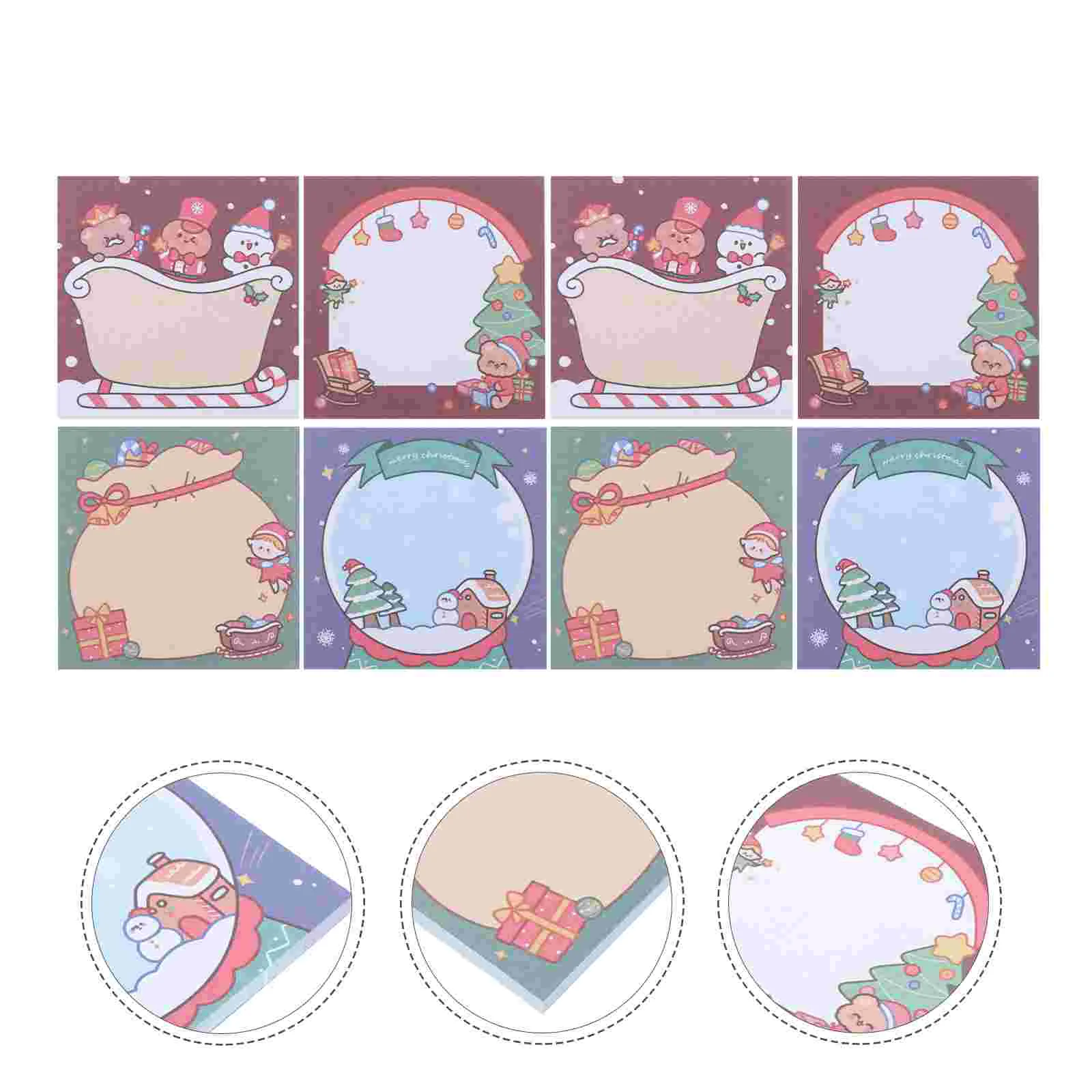 

Memo Note Paper Notepad Pads Notes Office Post List Dosticker Stickerslegal Pack Writing Sheetsupplies Reminder Christmas