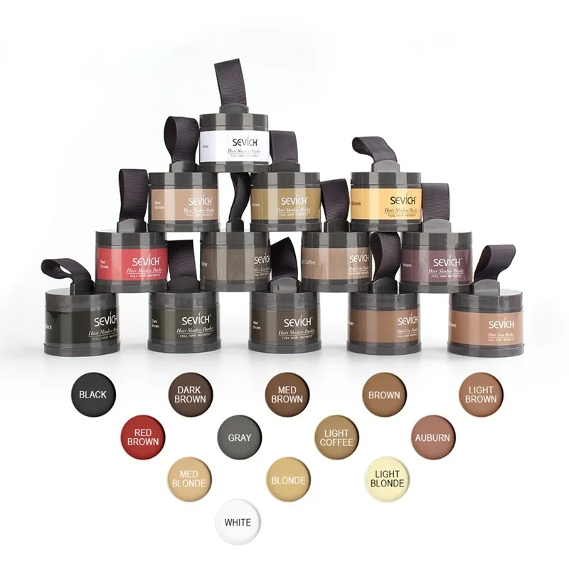 

Water Proof hair line powder in hair color Edge control Hair Line Shadow Makeup Hair Concealer Root Cover hair pins and clips
