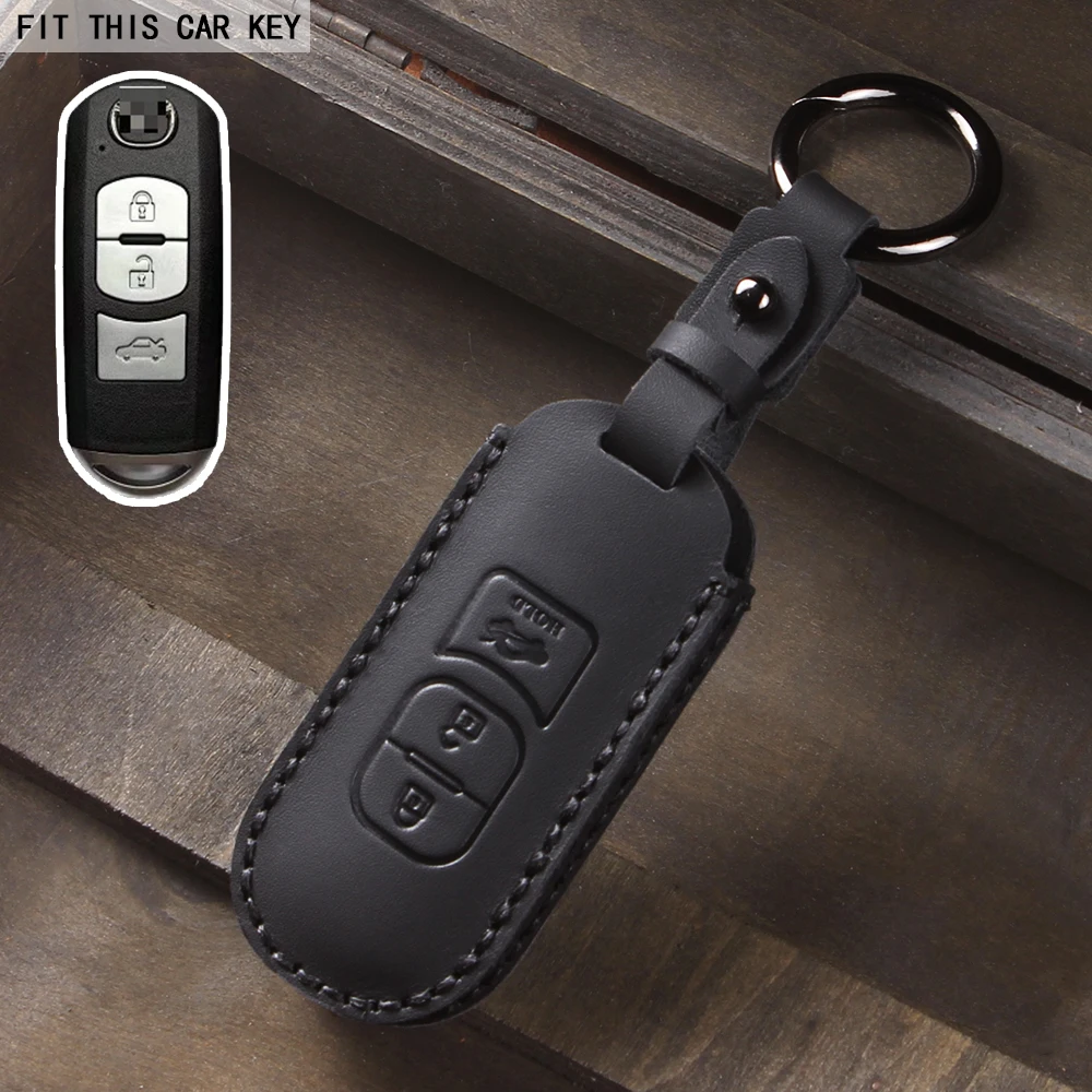 

Чехол для автомобильного ключа для Mazda 2 3 5 6 BL BM GJ Atenza Axela Demio CX-3 CX3 CX-5 CX5 CX7 CX-9 CX8 4 кнопки