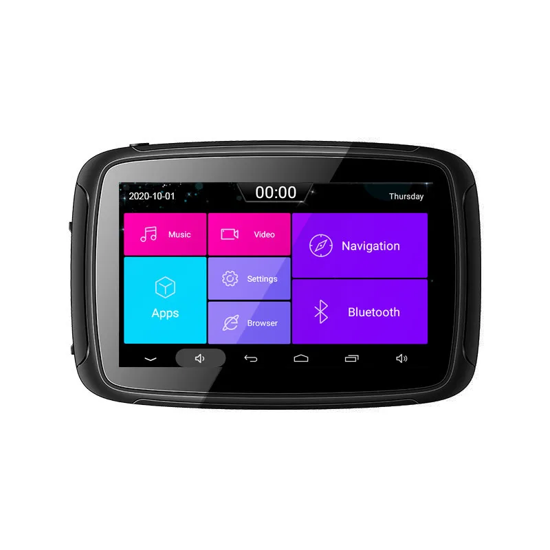 

5-дюймовый GPS-навигатор для мотоциклов Android 6,0 для мотоциклов