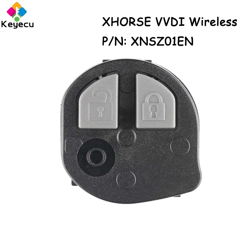 

KEYECU XHORSE VVDI English Version XNSZ01EN for Suzuki Style 2 Buttons Wireless Universal Remote Key for VVDI Mini Key Tool Max
