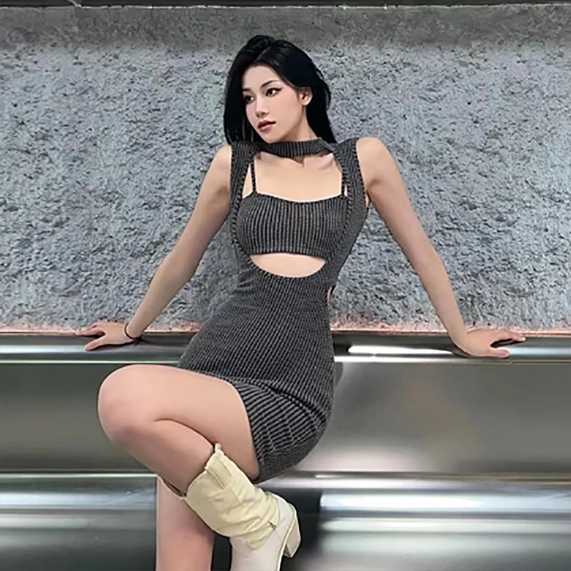 Платье Pure Desire женское летнее сексуальное тонкое приталенное облегающее