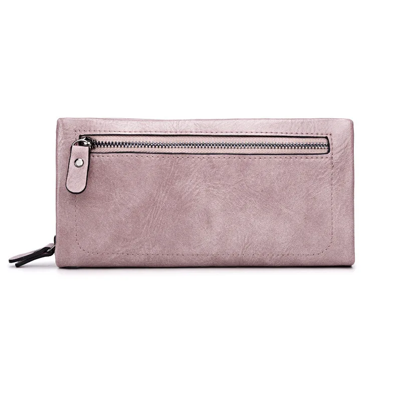 

Long Women's Wallet Hot Selling Fashion Coin Purse Business Large Capacity Card Holder Female Pu Leather Clutch Money Bag