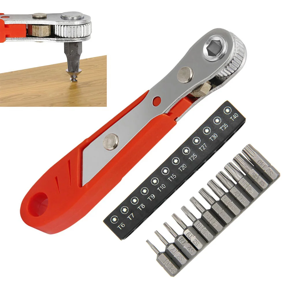 Реверсивная система храпового механизма набор магнитных отверток для демонтажа