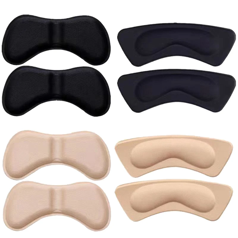 

1Pair Heel Grips Pads Liner Cushions For Loose Shoes Self-Adhesive Foot Care
