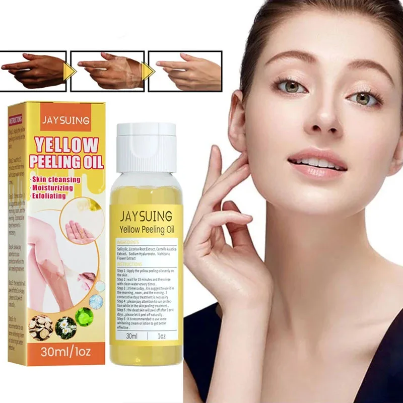 

Whitening Exfoliating Oil Effective Lightening Exfoliation Dark Spot Repair Gel Bleaching Smoothing Skin Body Care Products 30ML