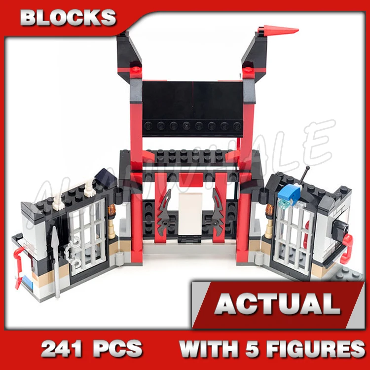 

241pcs Kryptarium Prison Breakout Samukai Escape 10522 Building Blocks Sets Samukai Bricks Compatible with Model