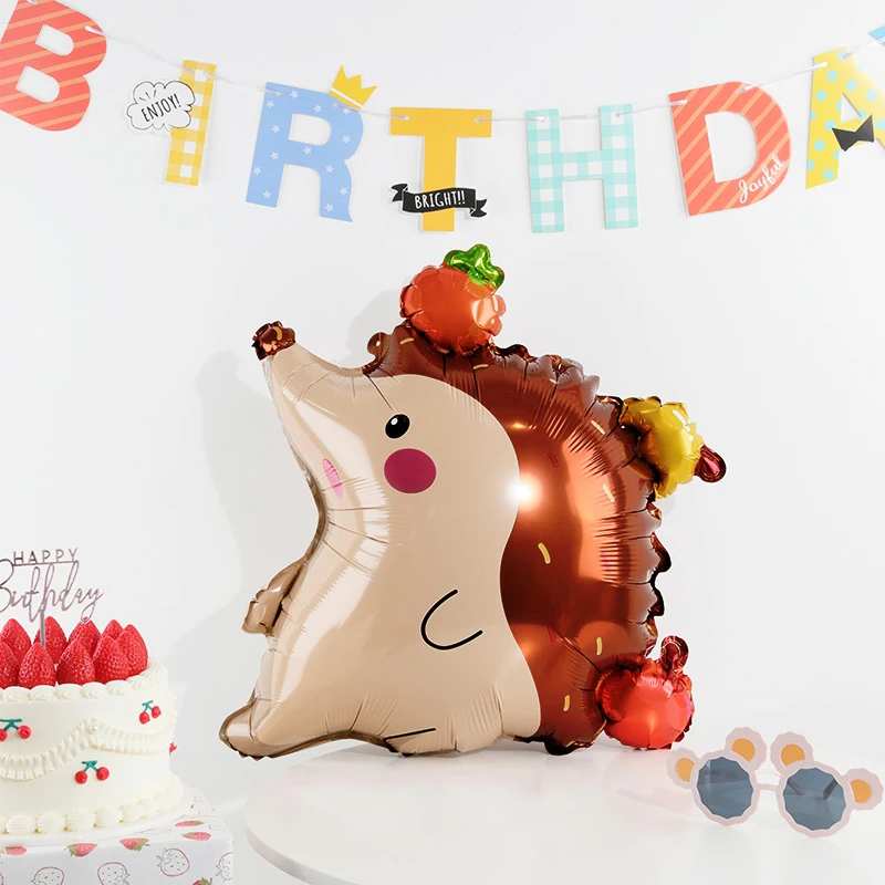 Милые мультяшные животные пчелы ежики улитки воздушный шар из алюминиевой